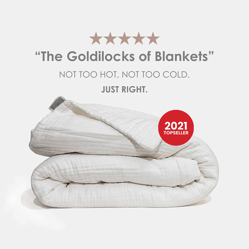 100% Cotton Muslin Throw Blanket