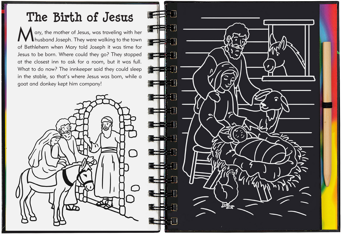 Bible Stories Scratch and Sketch