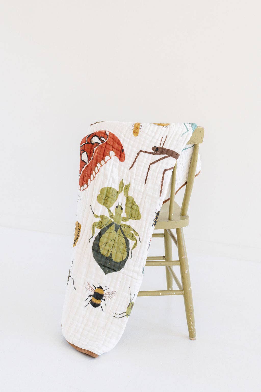Cutie Crawlies Square Muslin Blanket