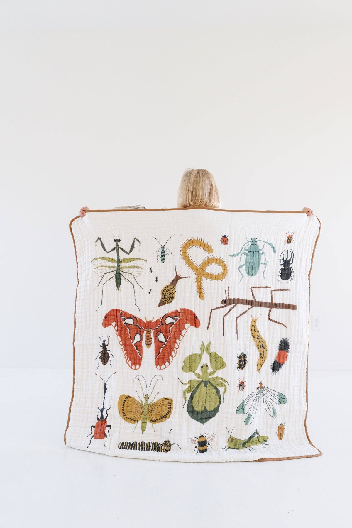Cutie Crawlies Square Muslin Blanket