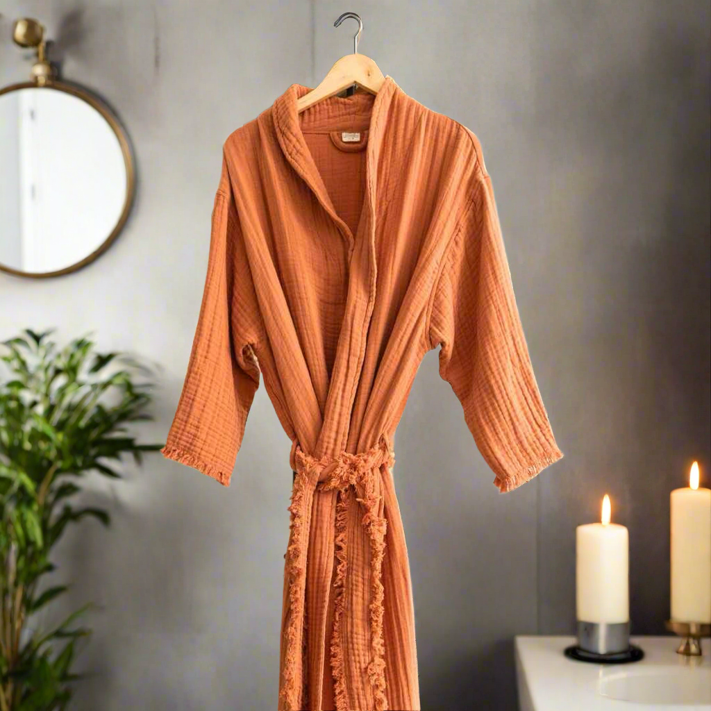 Goodbye Full-Length Fringe  Robe