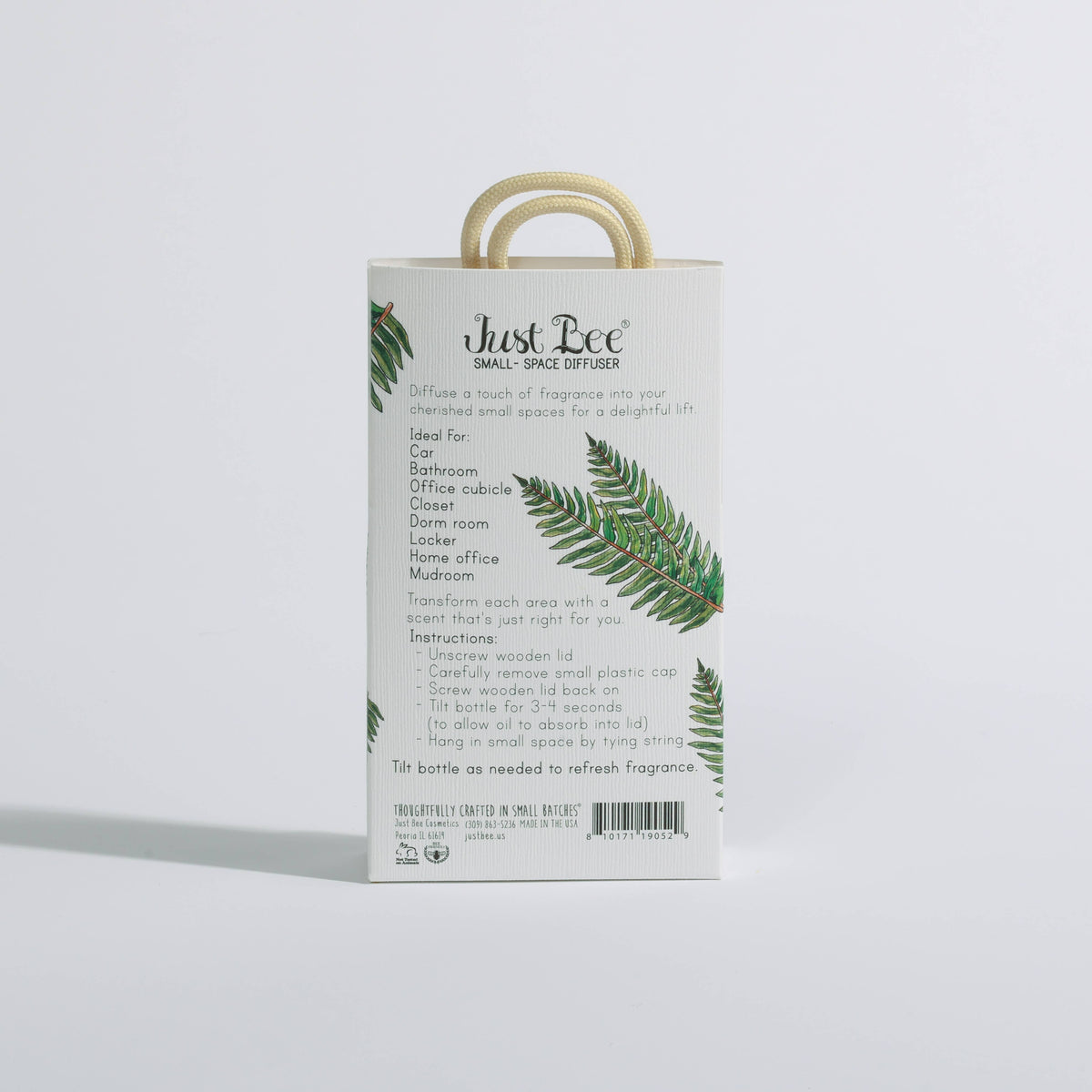 Small-Space Hanging Diffuser - Sandalwood Fern