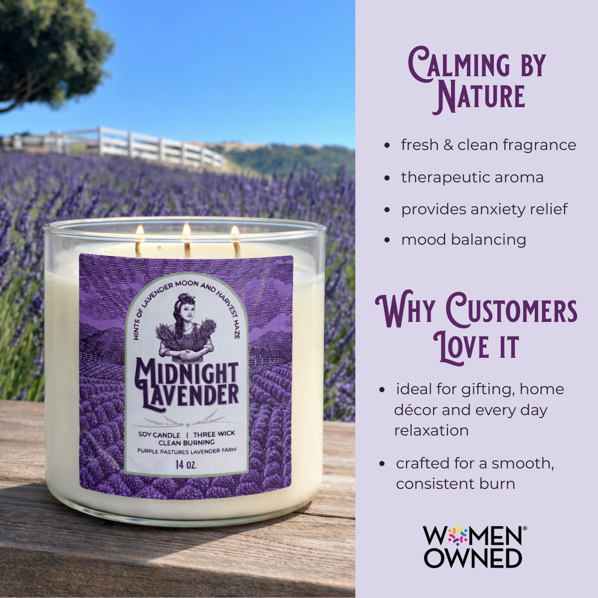Lavender Soy Candle