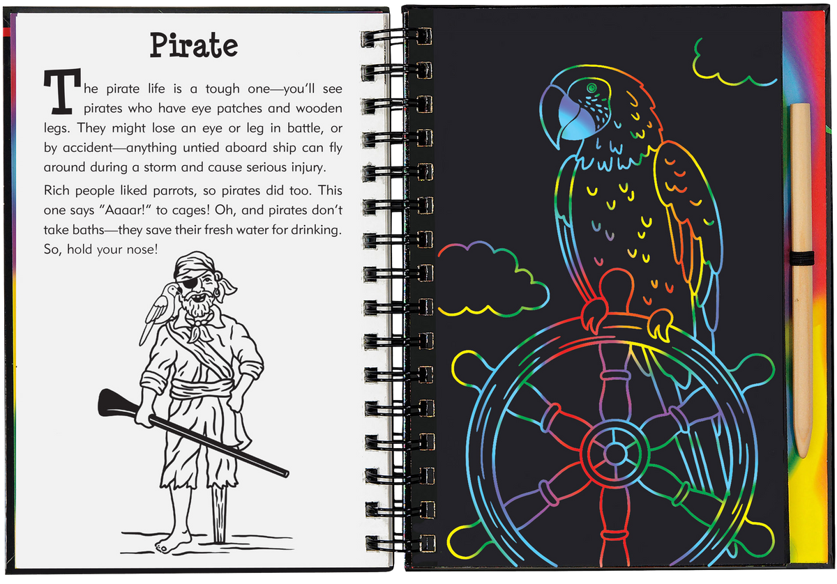 Pirates Scratch and Sketch