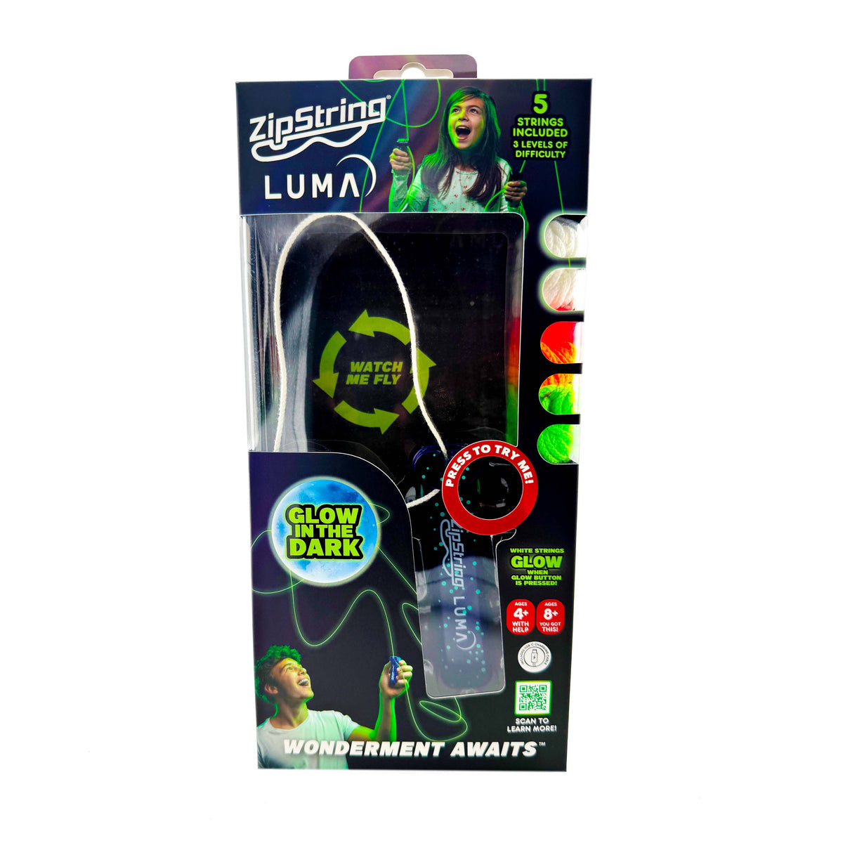 ZipString® Luma Try Me Box