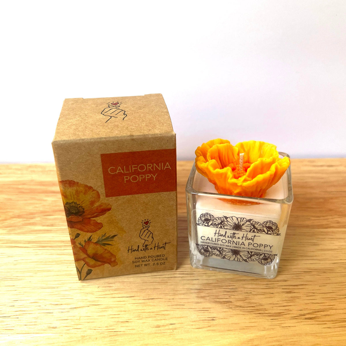 California Poppy Soy Wax Candle