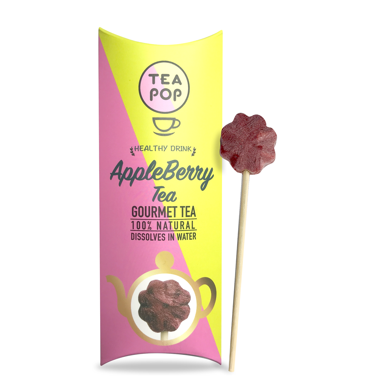 Peach Gourmet TEA on-a-stick!