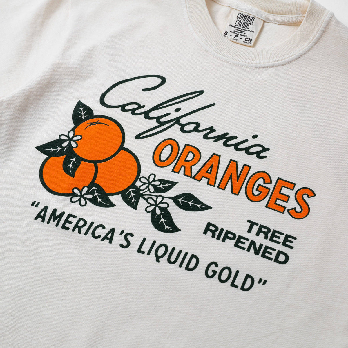 California Oranges Washed Boxy Tee