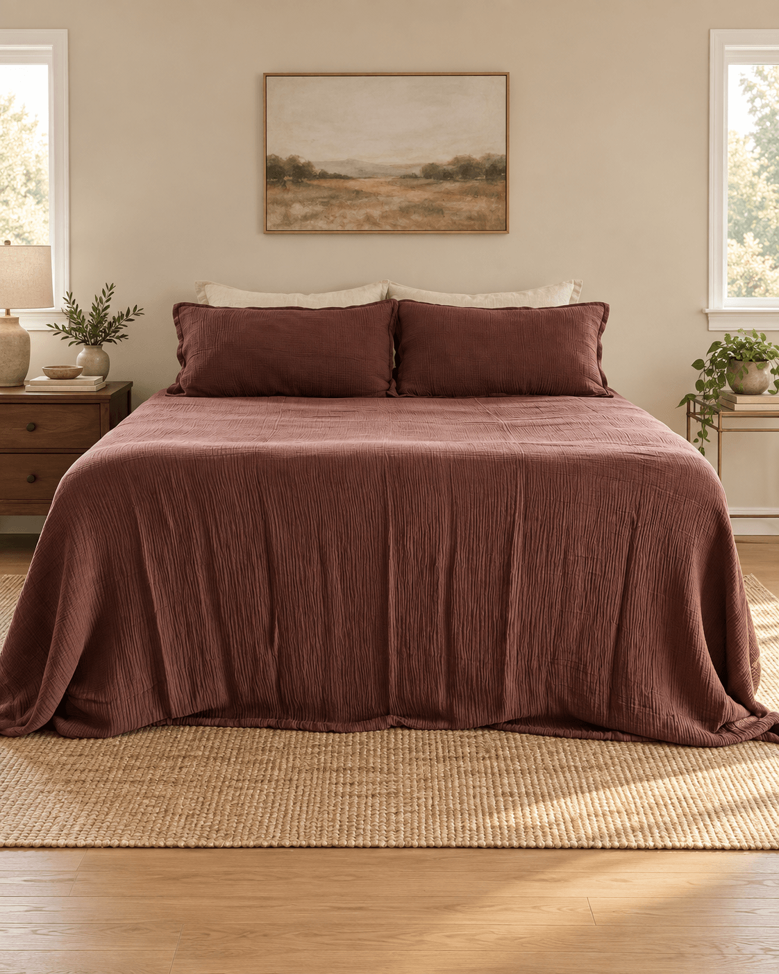 PRE-ORDER: The 365 Blanket — Aged Mahogany