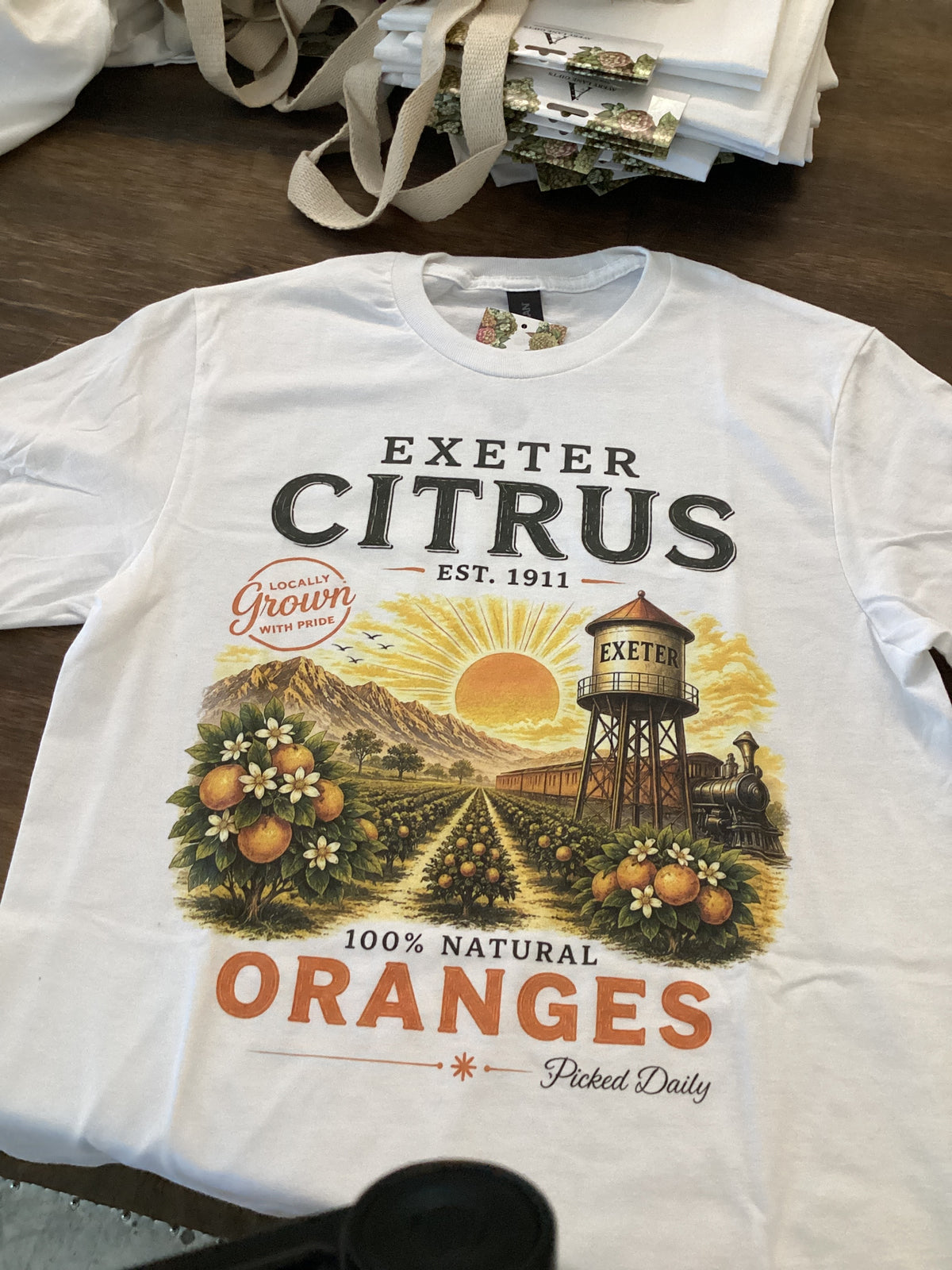 Exeter Citrus Oranges π T-Shirt