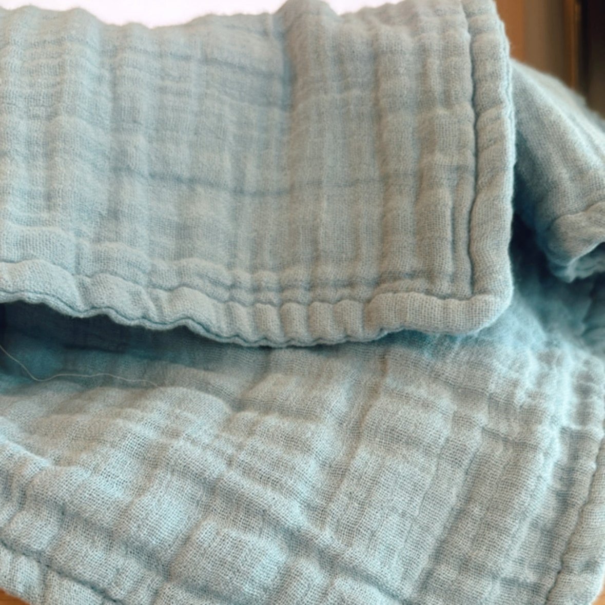Non-Drip Muslin Wash Cloths (Set of 2)