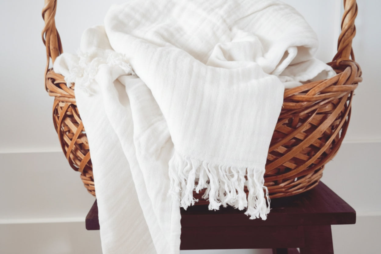 Oversized Breeze Throw - Fringe