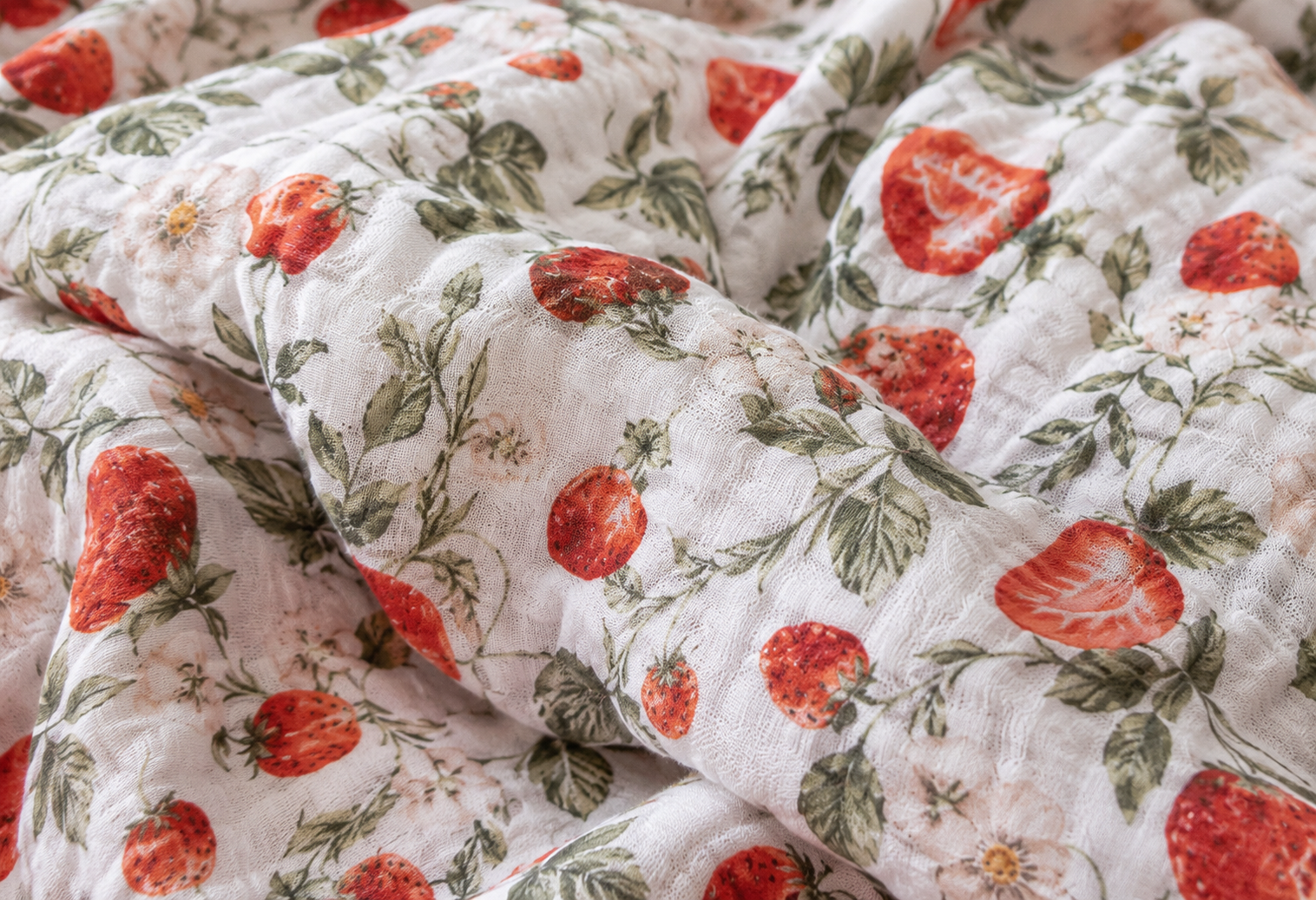 SIGN UP - FALL RESTOCK - The 365 Blanket - Strawberry Fields