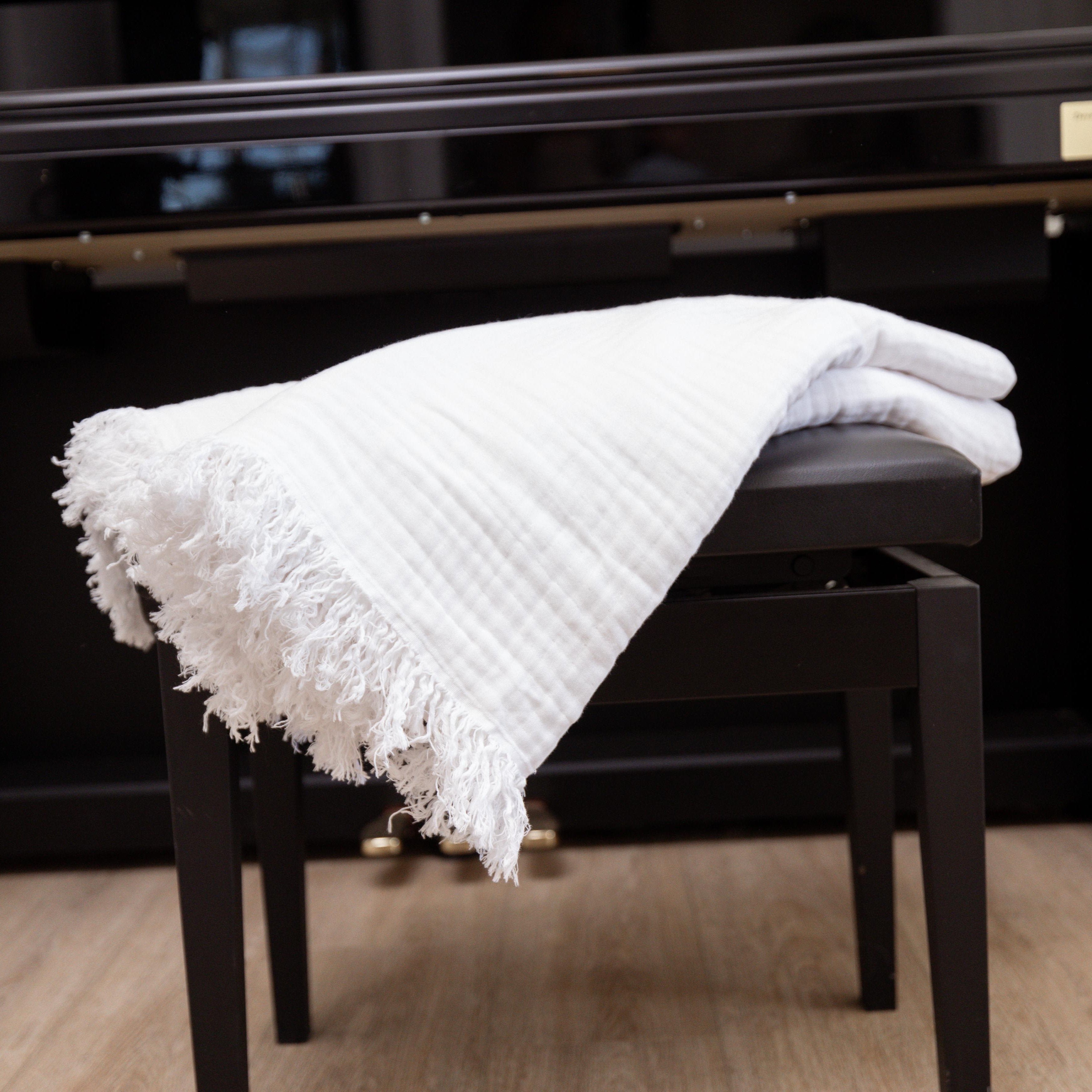 Oversized Fringe Breeze Throw
