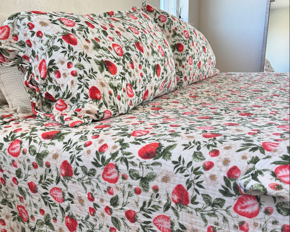 PRE-ORDER: The 365 Blanket - Strawberry Fields