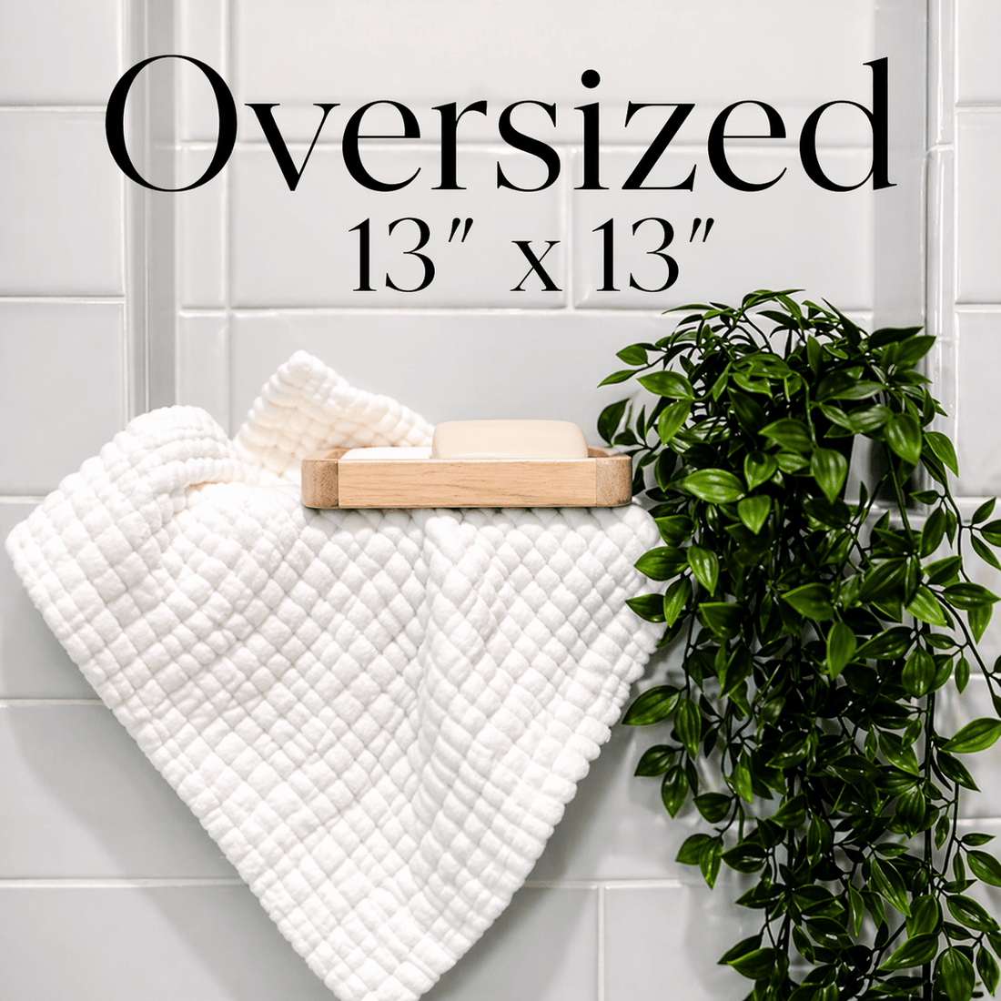 Non-Drip Wash Cloths (Set of 2)