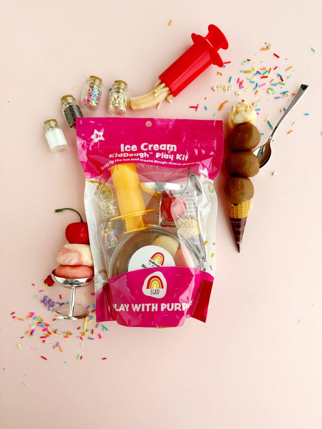 Ice Cream KidDough Play Kit