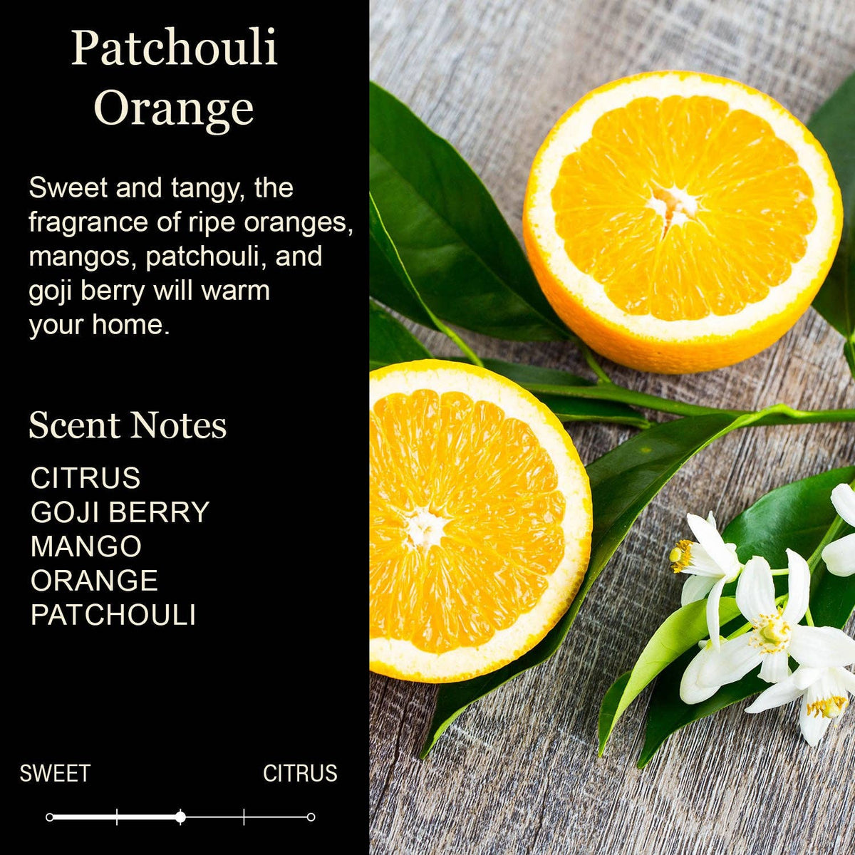 Orange Patchouli Amber Jar Exeter Candle