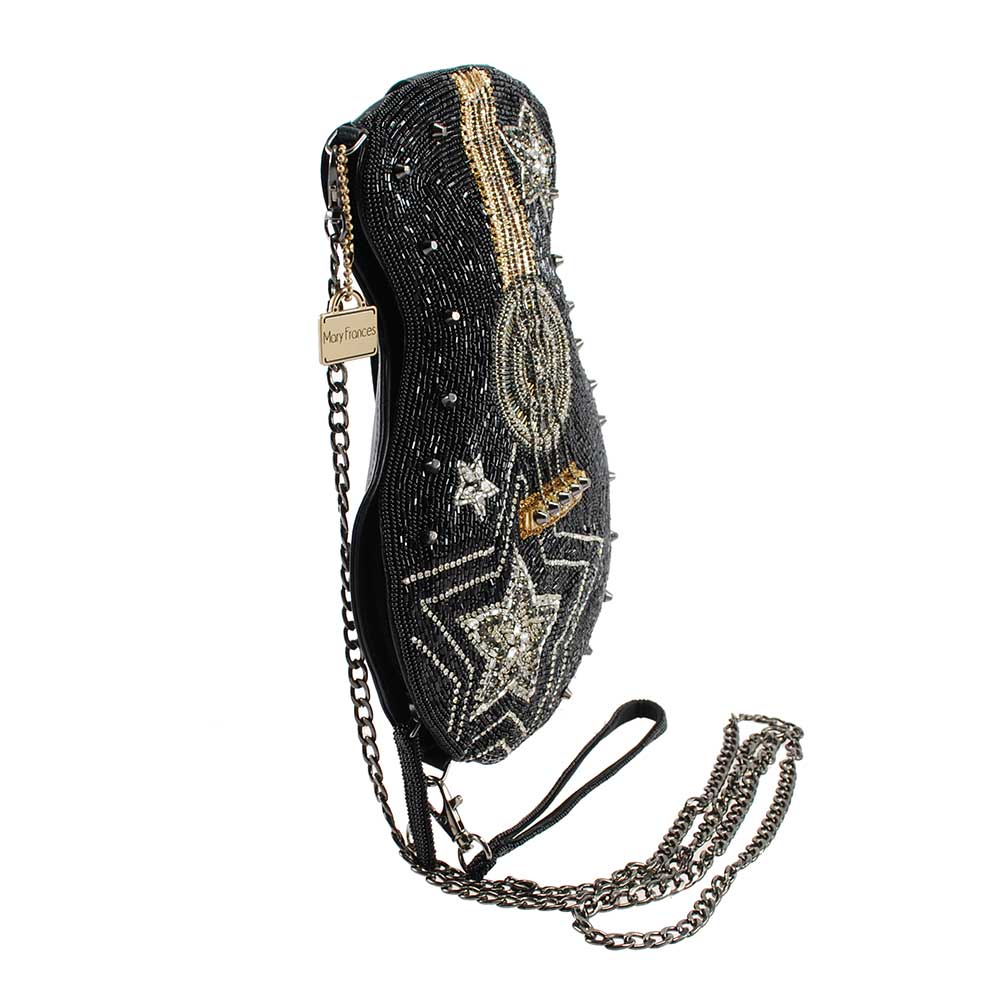Superstar Bag Beaded Guitar Crossbody Handbag