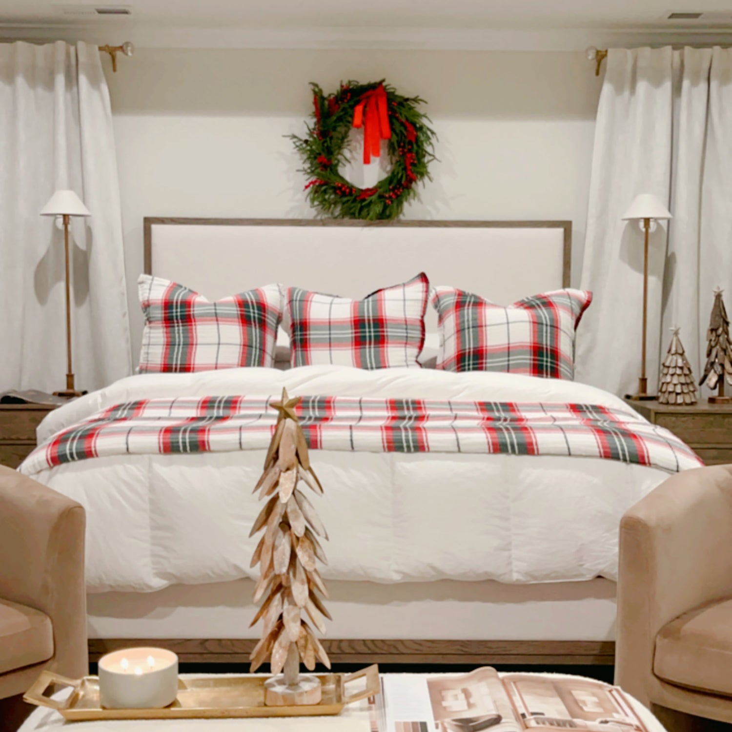 Oversized Breeze Throw - Limited Edition Holiday Plaid