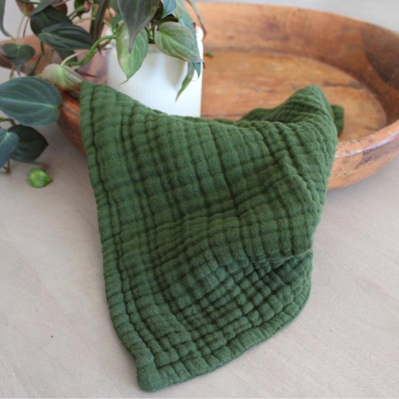 Non-Drip Muslin Wash Cloths (Set of 2)
