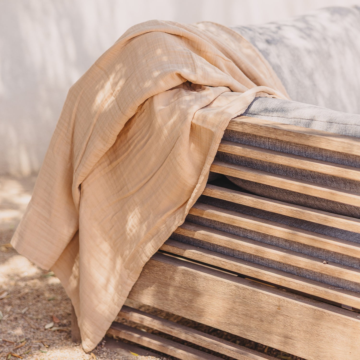 Original Muslin Cotton 365 Throw in Sand