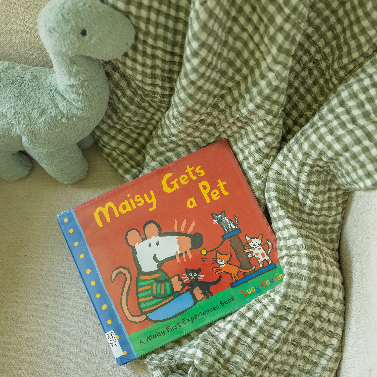 Muslin Cotton Toddler 365 Blanket™ in Gingham