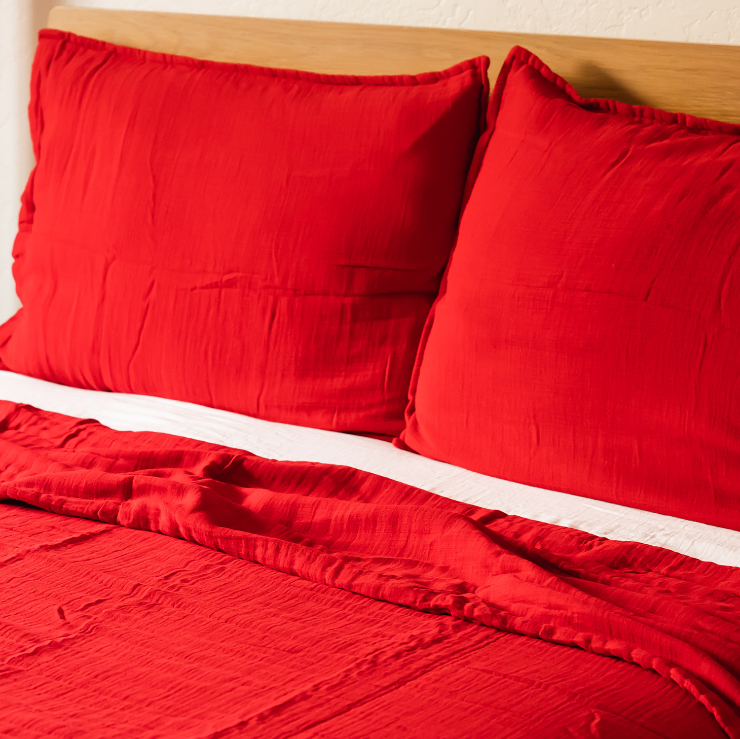 Standard 365 Muslin Cotton Pillow Shams (Set of 2)