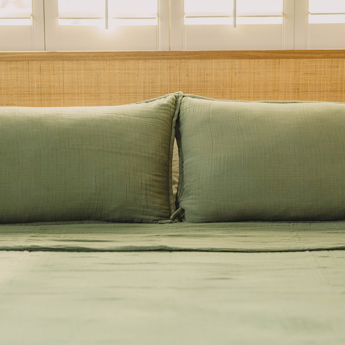 Standard 365 Muslin Cotton Pillow Shams (Set of 2)