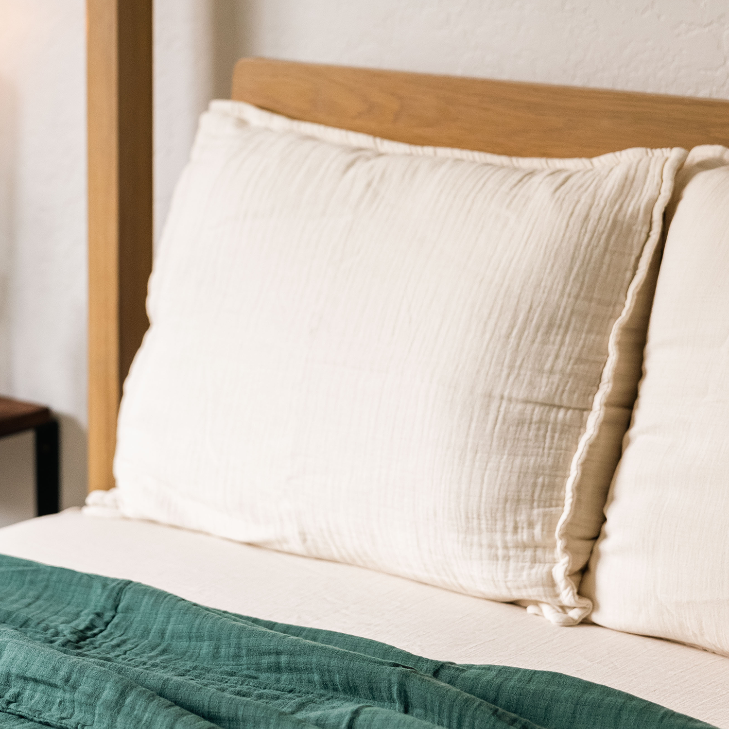 Euro 365 Muslin Cotton Pillow Shams (Set of 2)