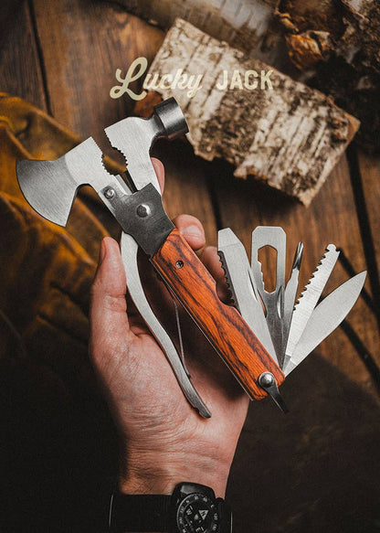 Axe Multi-Tool – 15-in-1 Survival Tool (10-Pack Skid)