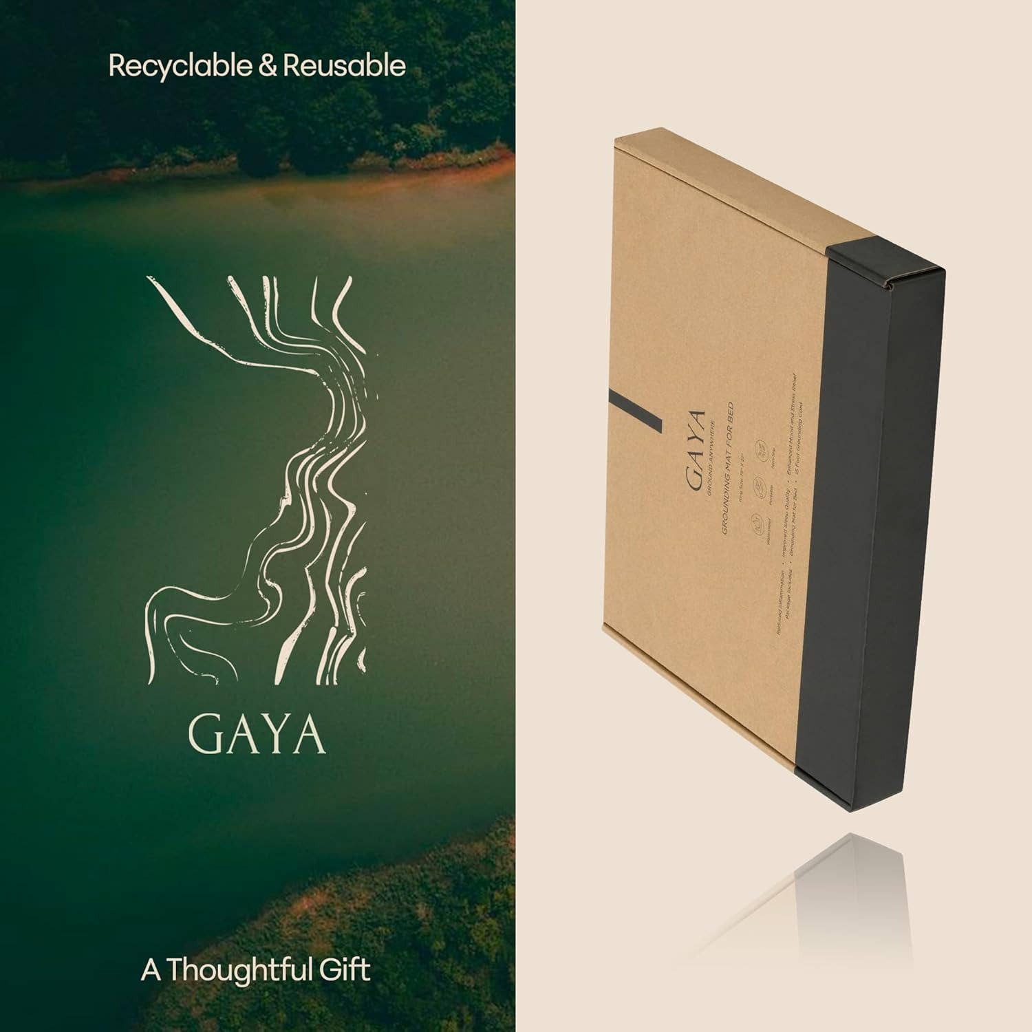 Gaya Grounding Mat for Bed – Better Sleep &amp; Inflammation