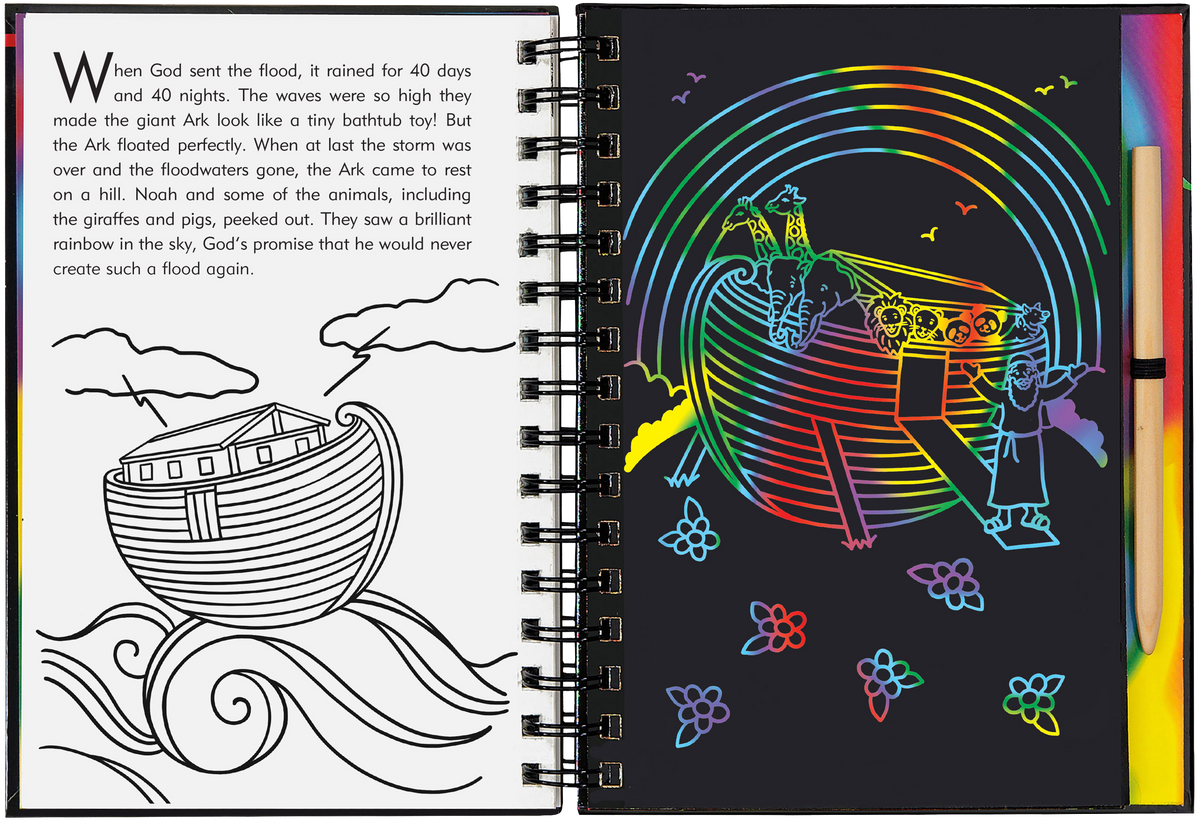 Bible Stories Scratch and Sketch