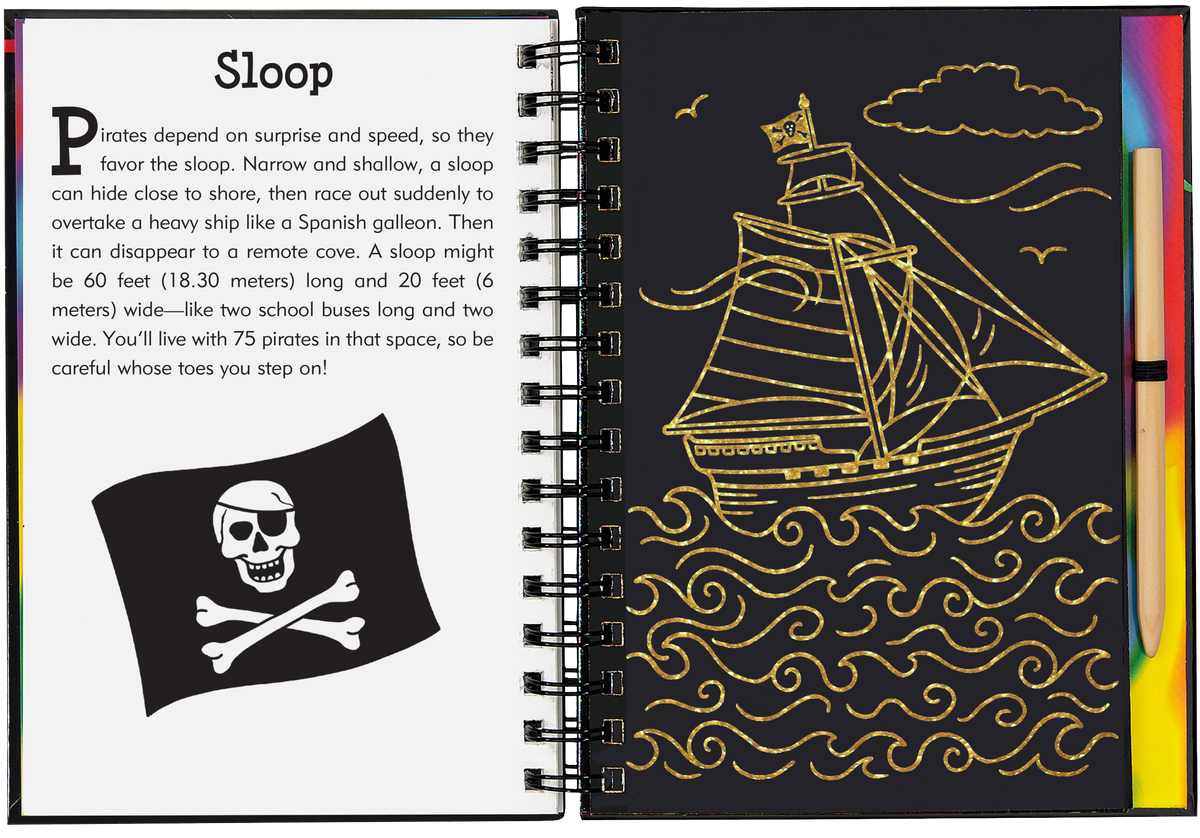 Pirates Scratch and Sketch
