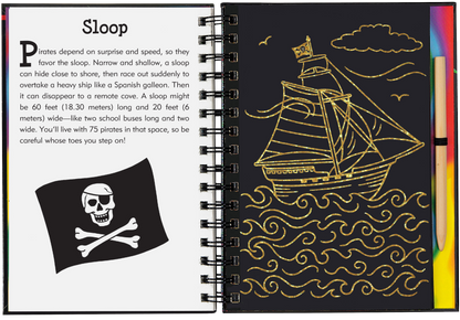 Pirates Scratch and Sketch