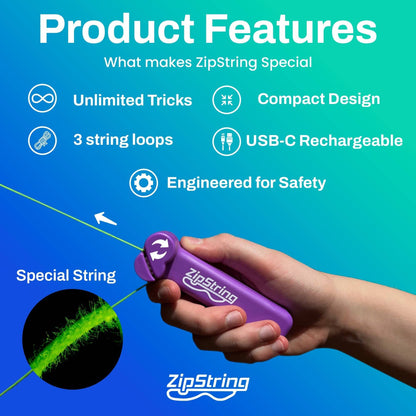 The Original ZipString Try Me Retail Box