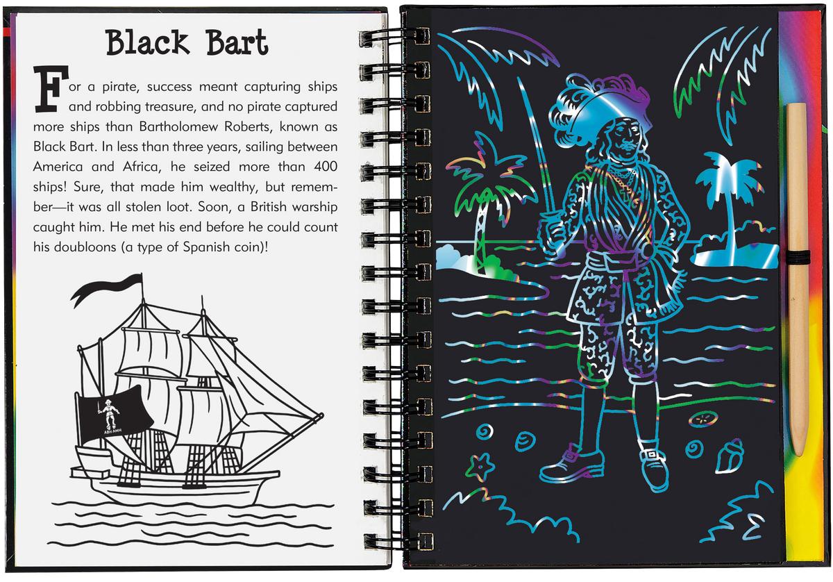 Pirates Scratch and Sketch
