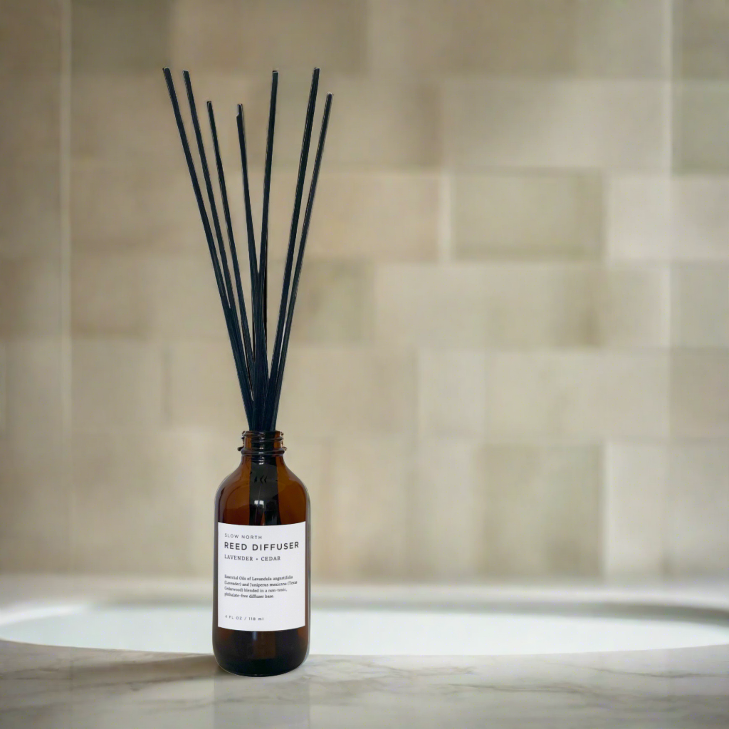 Lavender + Cedar - Non-Toxic Reed Diffuser