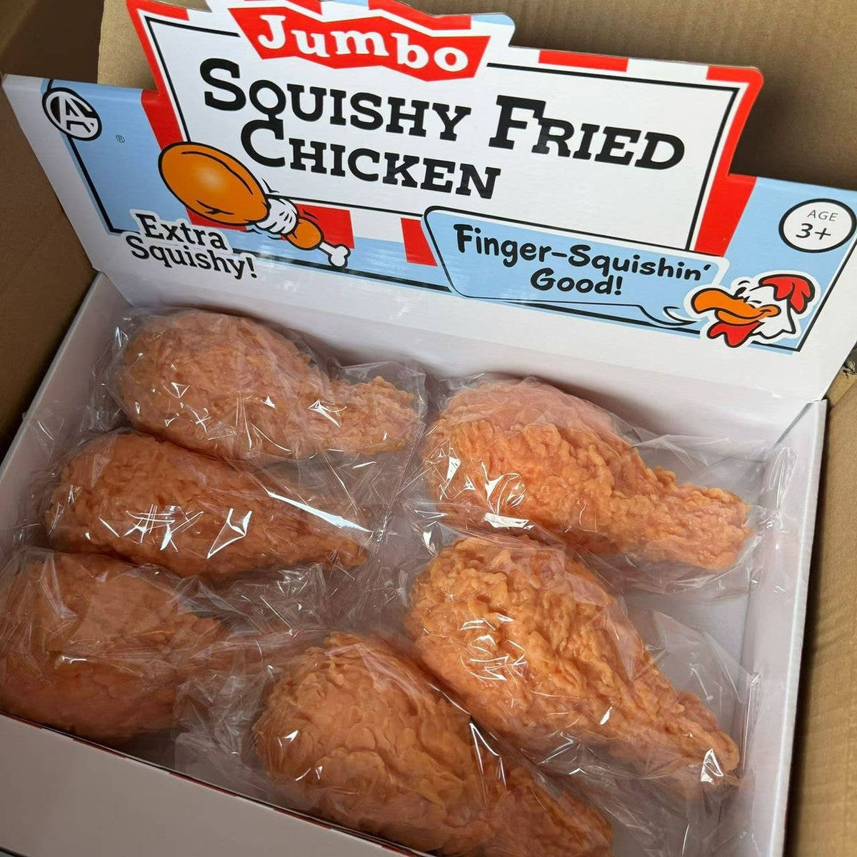 Jumbo Squishy Fried Chicken! -Retail Box 
