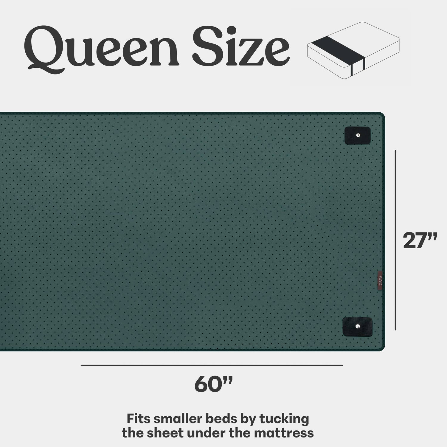 Gaya Grounding Mat for Bed – Better Sleep &amp; Inflammation