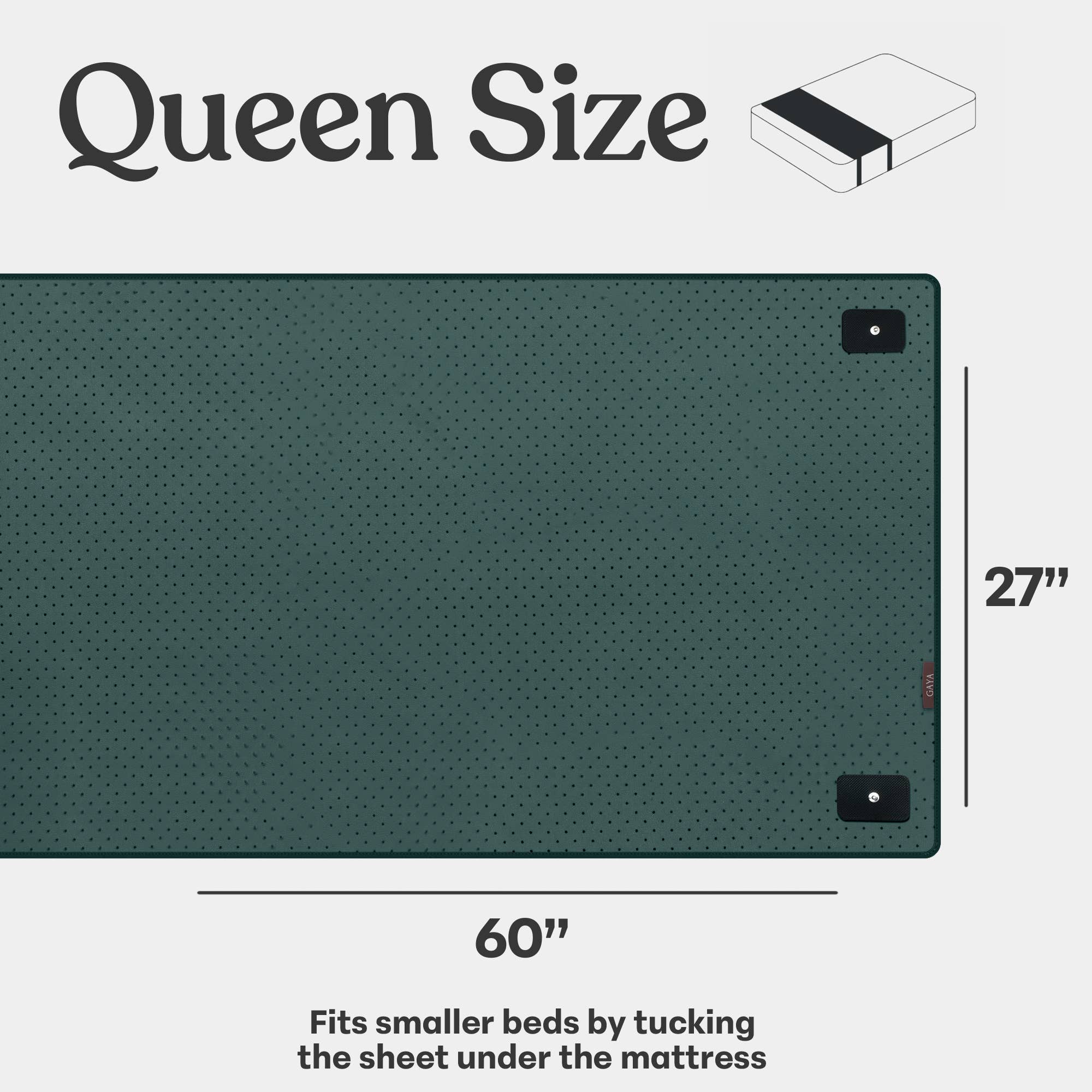 Gaya Grounding Mat for Bed – Better Sleep &amp; Inflammation