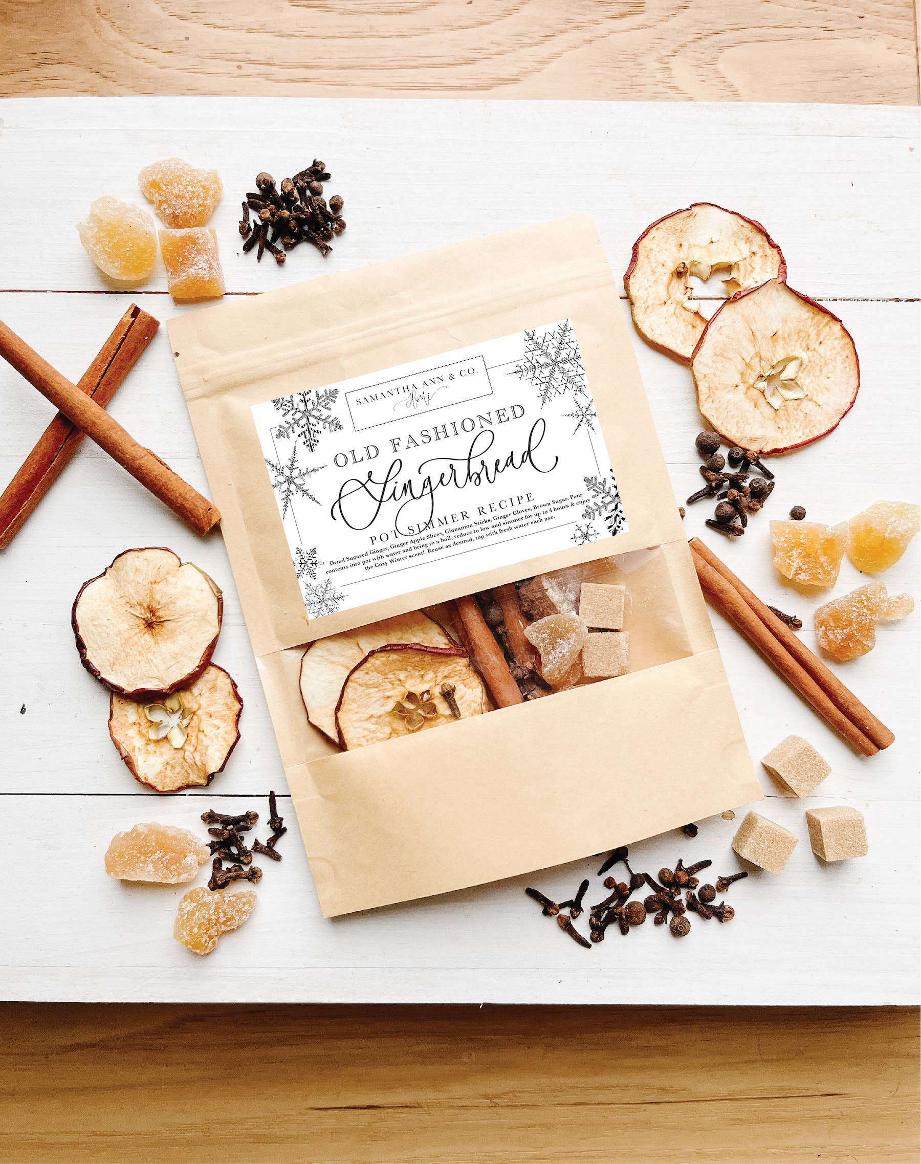 Gingerbread Pot Simmer Pack Potpourri