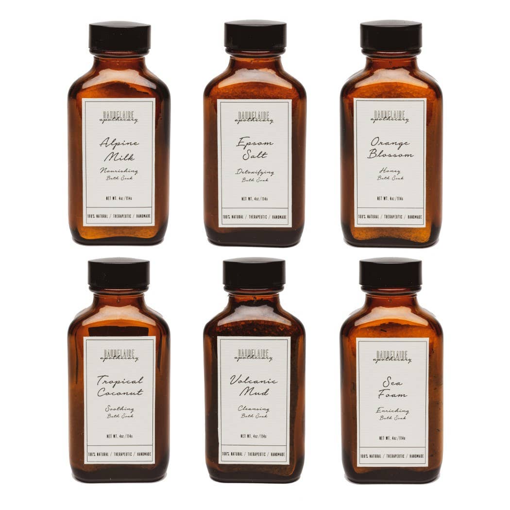 Healing All-Natural Bath Soaks (Set of 6)
