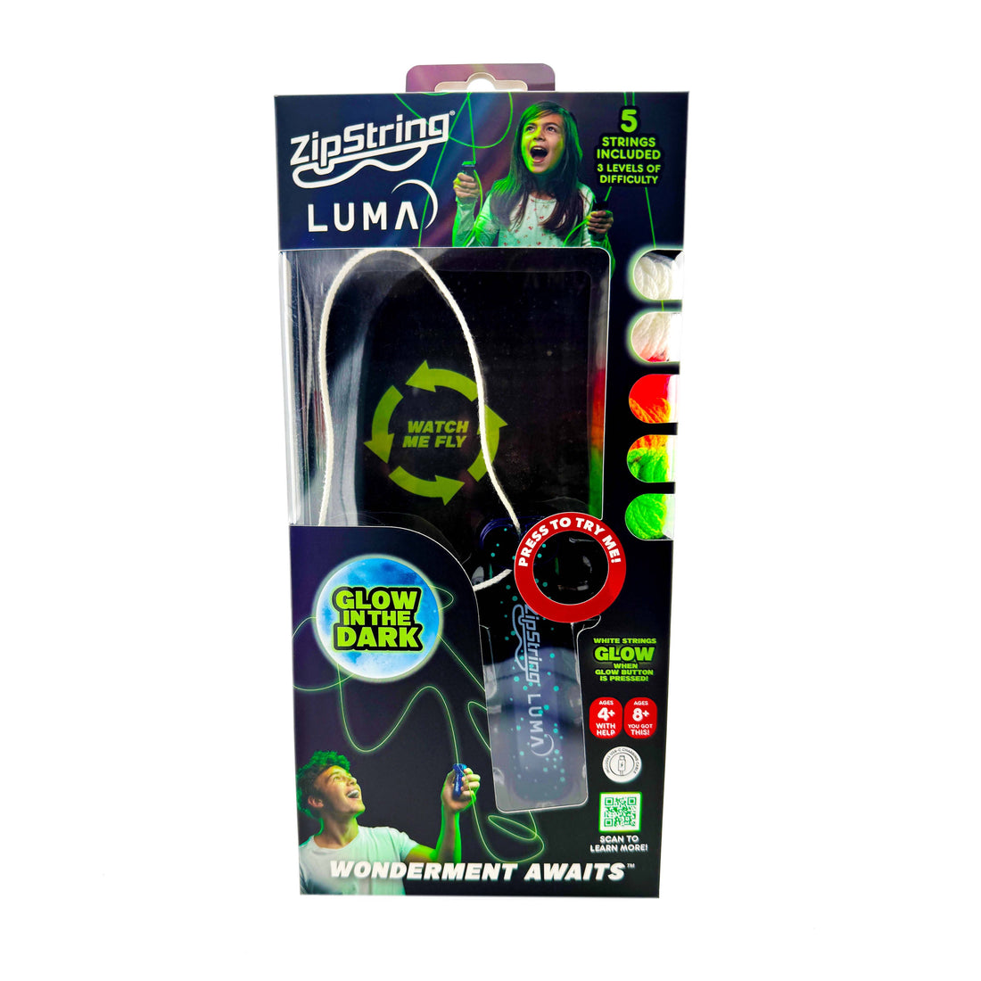 ZipString® Luma Try Me Box