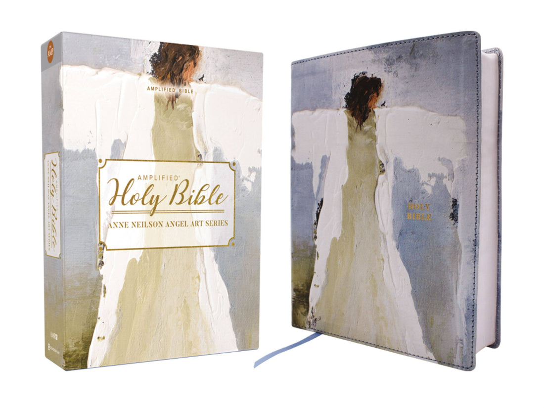 Amplified Bible Anne Neilson Angel Art Leathersoft Blue