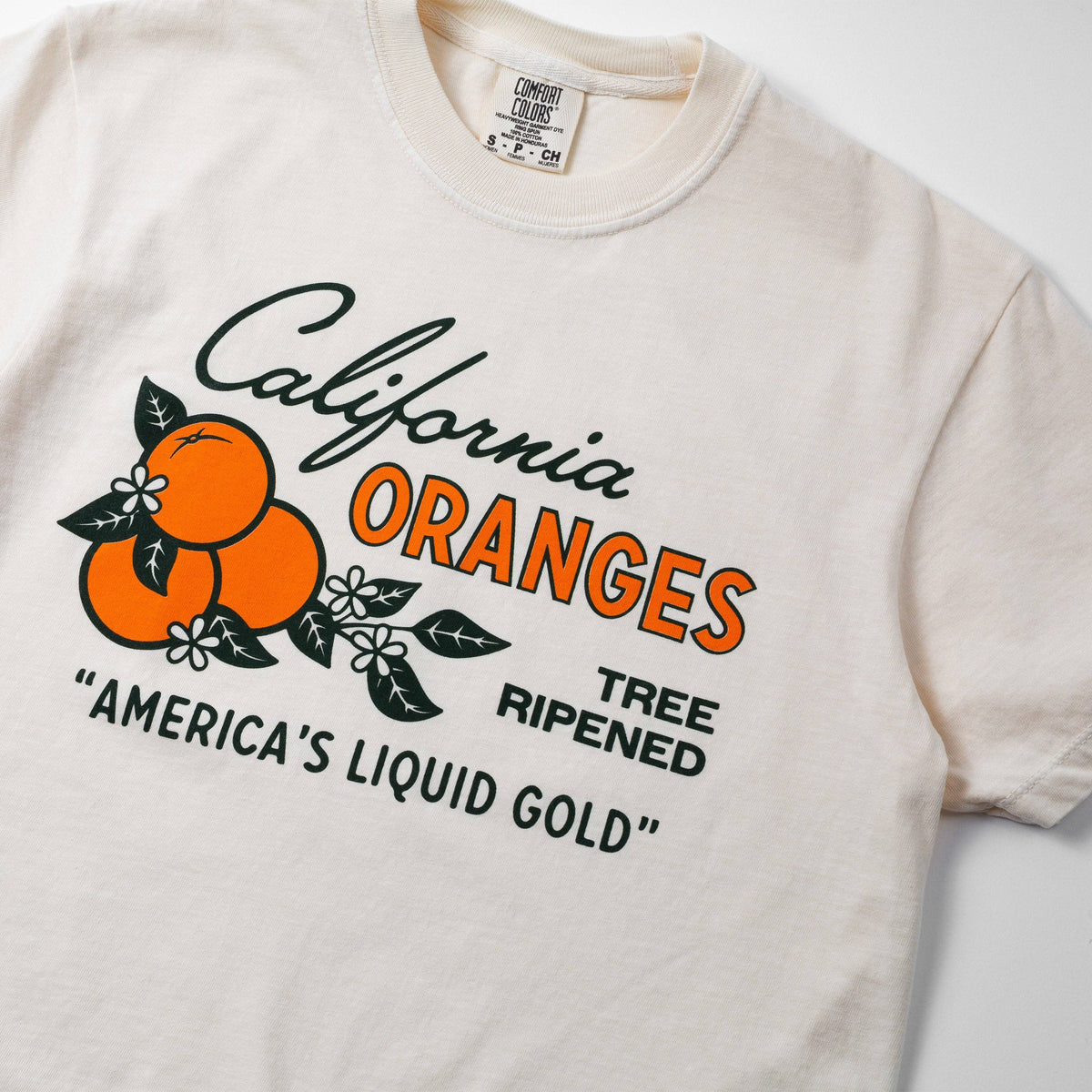 California Oranges Washed Boxy Tee