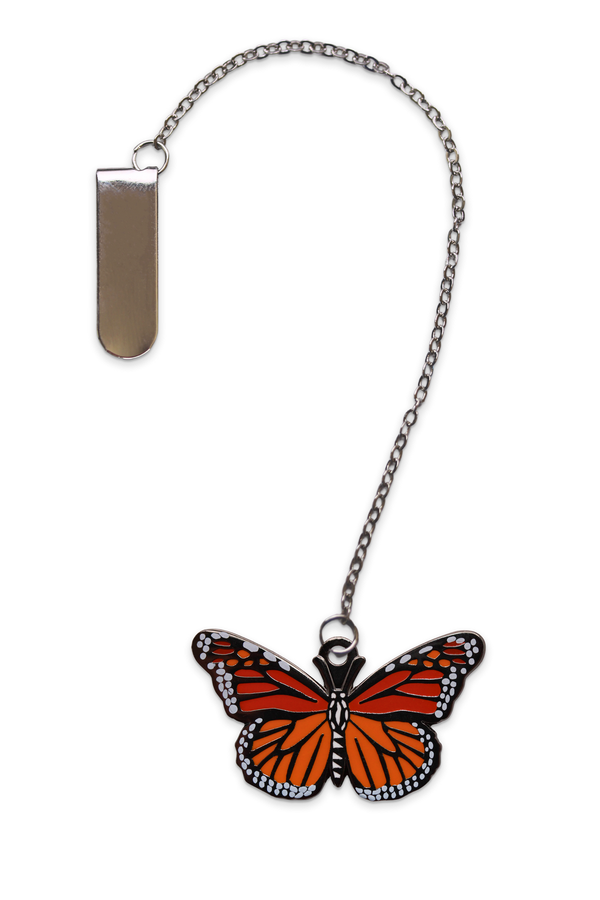 Monarch Butterfly Enamel Bookmark