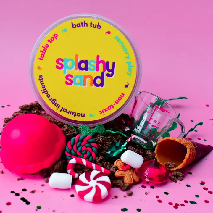 Holiday Baking Non-Toxic &quot;Splashy Sand&quot; Bath Kit