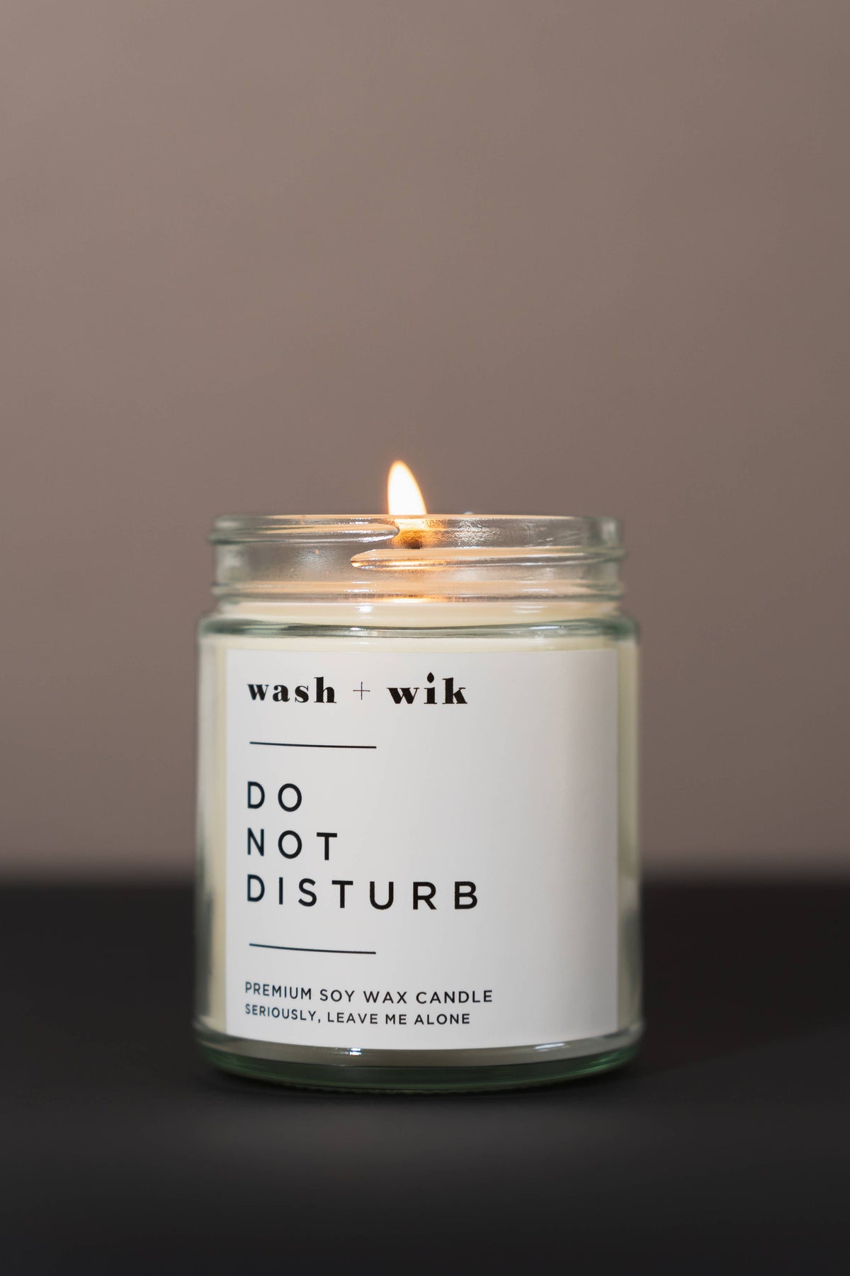 Do Not Disturb - White Tea - Soy Wax Candle - Screw Top