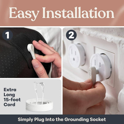 Gaya Grounding Mat for Bed – Better Sleep &amp; Inflammation